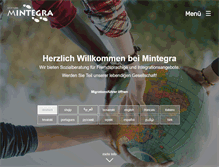 Tablet Screenshot of mintegra.ch